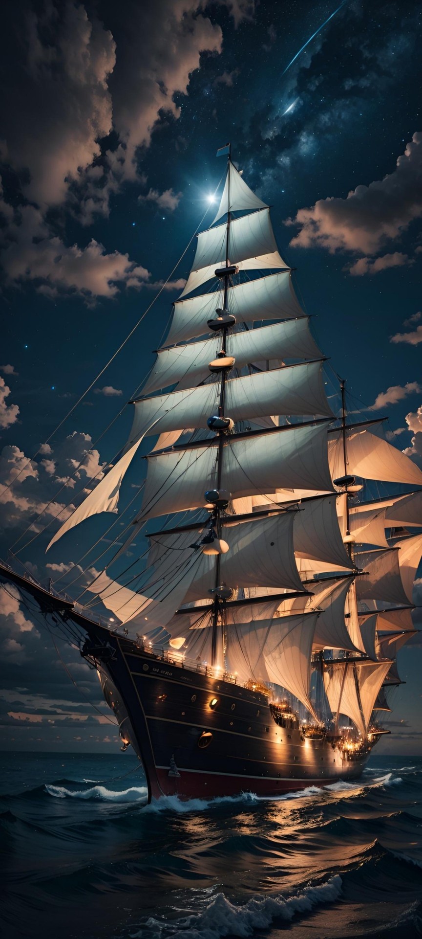 sfondi sail, mast