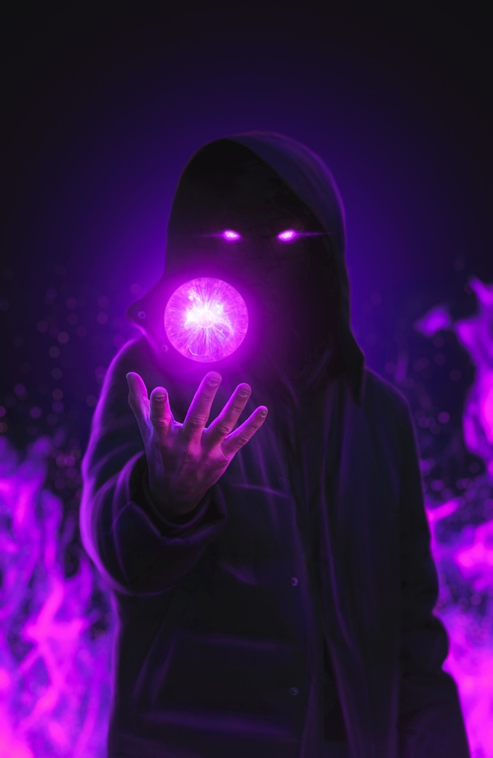 Energia morada 4k