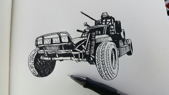 Apocalyptic vehicle