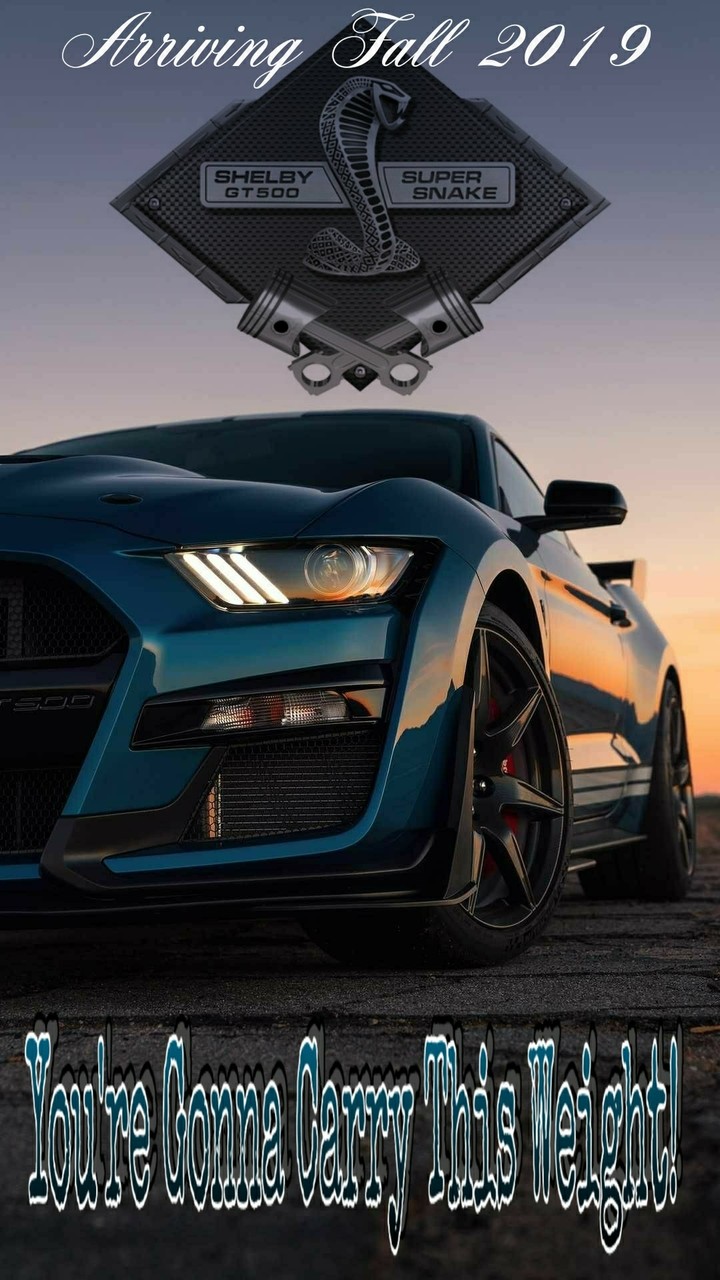 2020 Ford Shelby Mustang Cobra promotional shot!