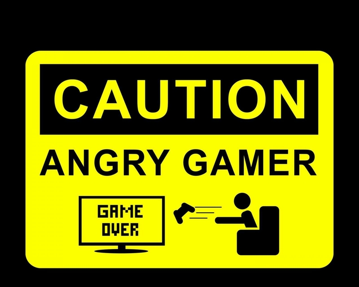 Angry gamer