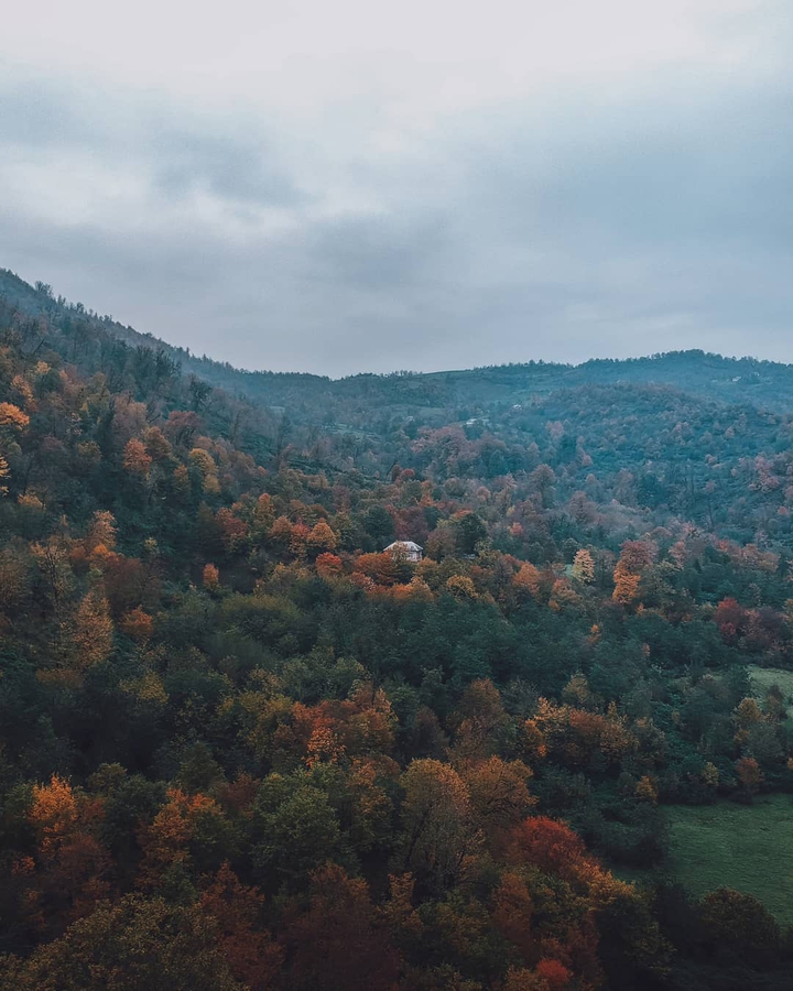 Lerik, Azerbaijan. Autumn.