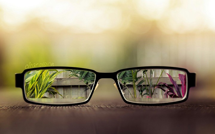 Green life through the glasses