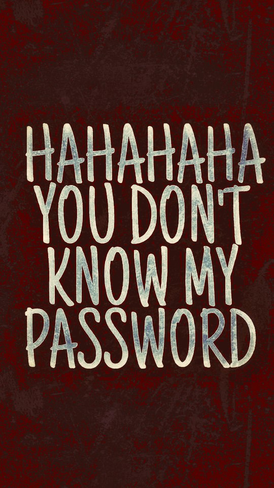 don't know my password
