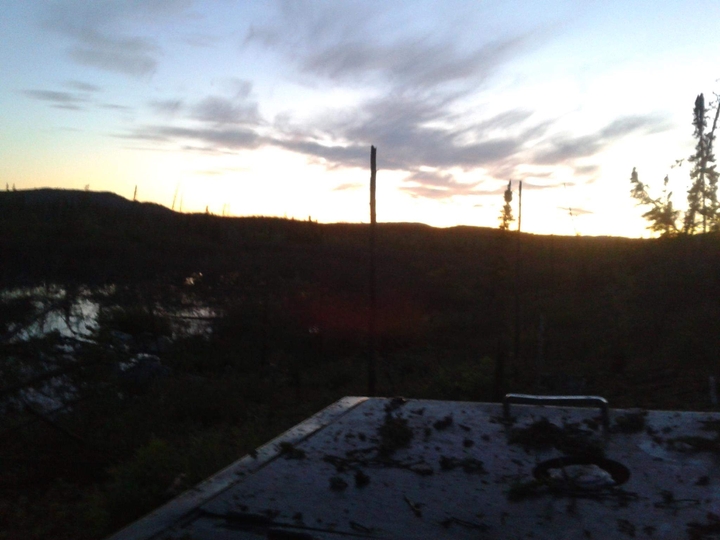 Nightshift  on  the north  of james-baie