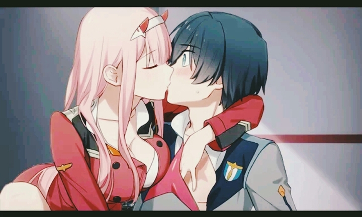 Zero Two e Hiro