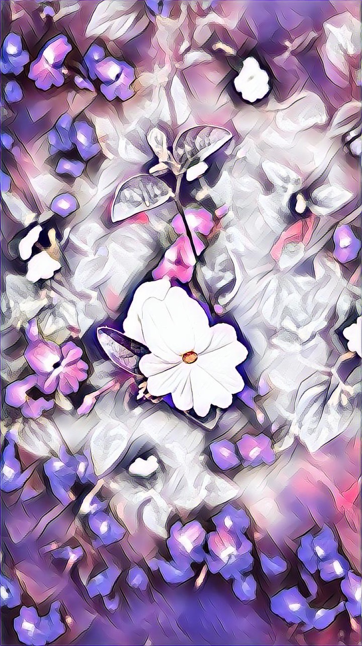 paint flowers