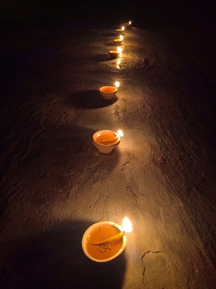 light with Deepak
