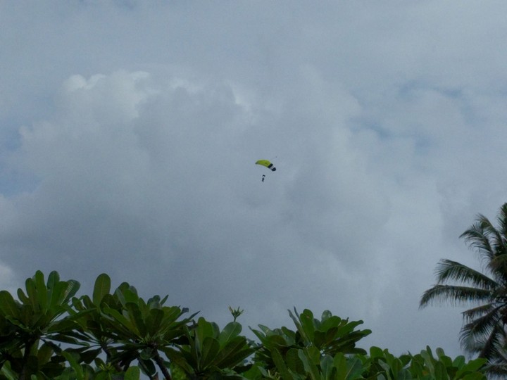 Parachute jump