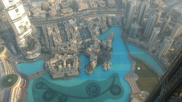 View from Burj khalifa