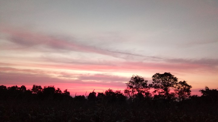 Red sky