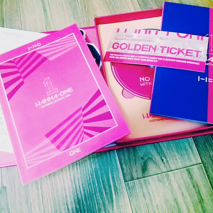 Wanna one앨범!