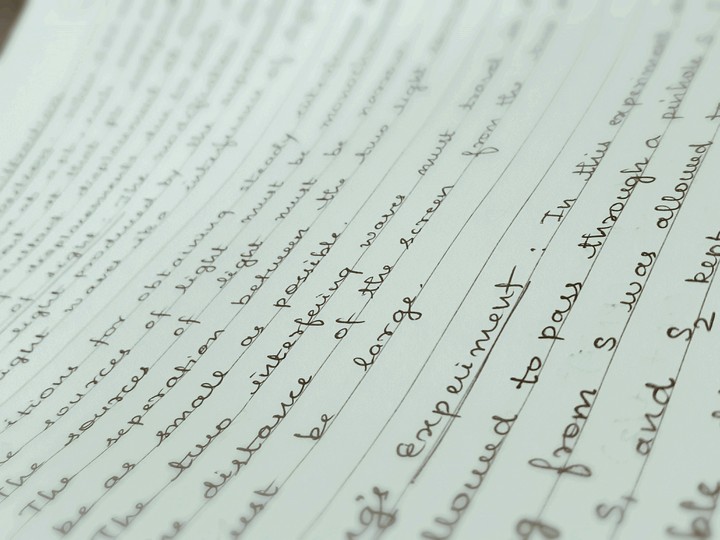 handwriting