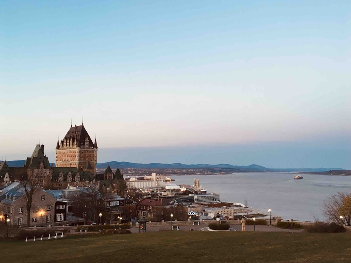 Evening at Québec