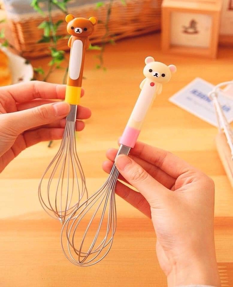 batidores de cocinar en forma de oso