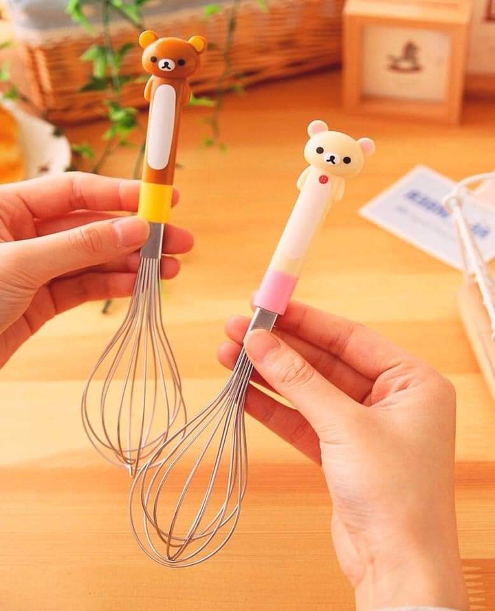 batidores de cocinar en forma de oso