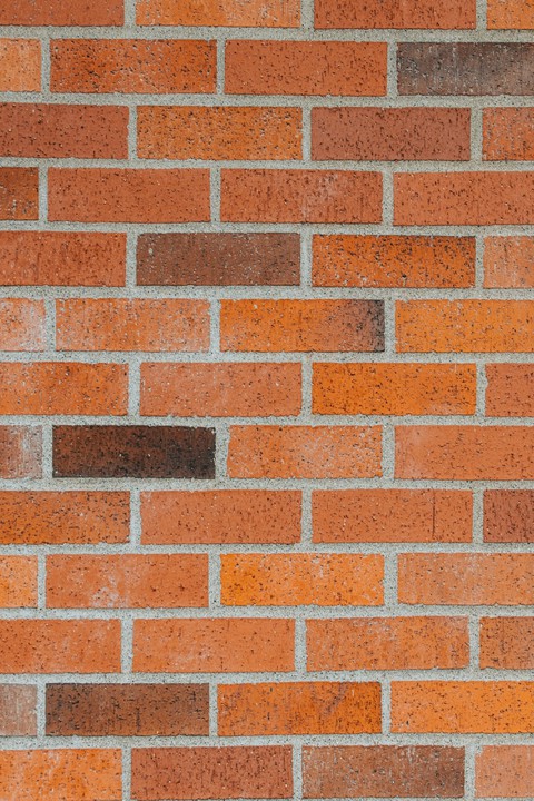 orange, brickwork वॉलपेपर