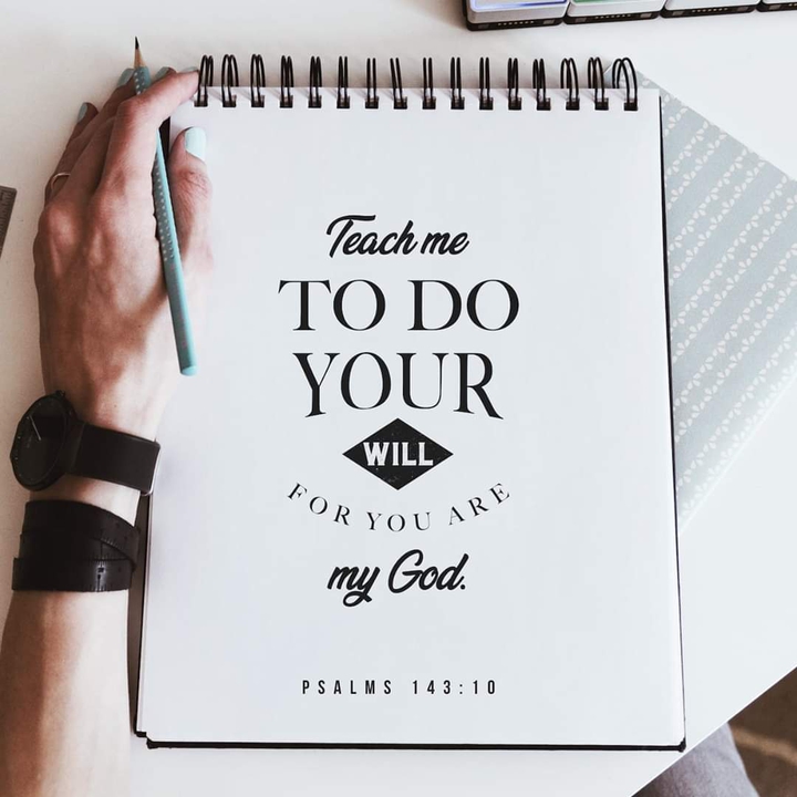 teach me to do your will