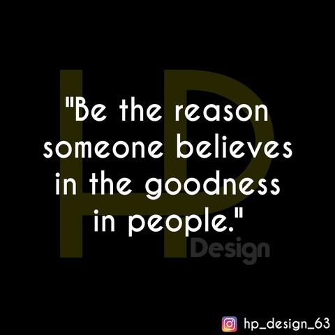 Be The Reason