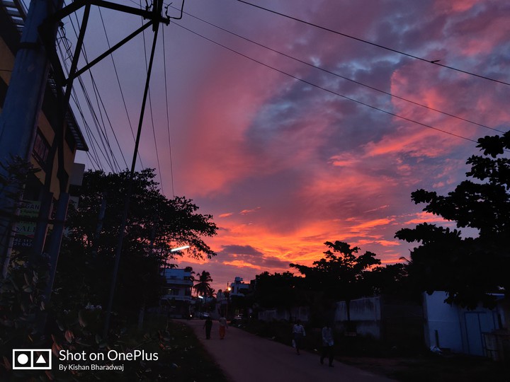 Sunset in Mysore!