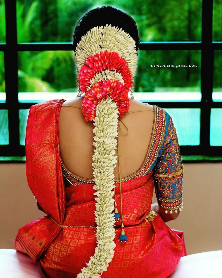 Bridal hairdo...
