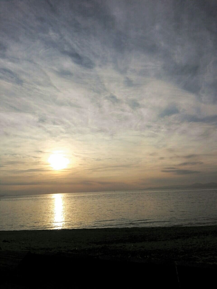 By the sea