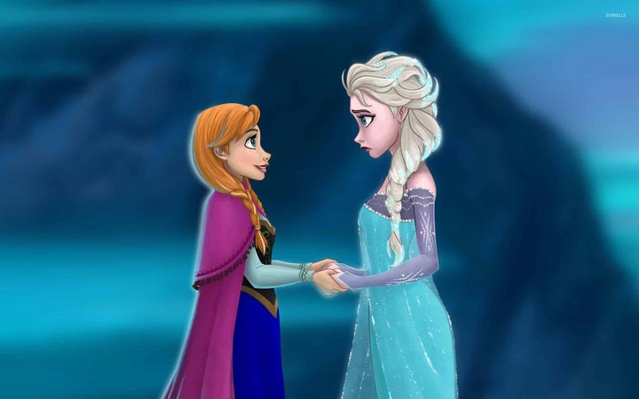 Anna and Elsa  frozen