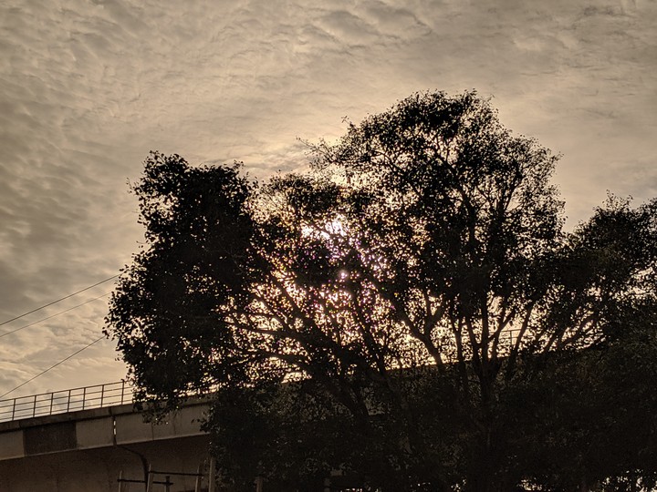 where is the sun???
