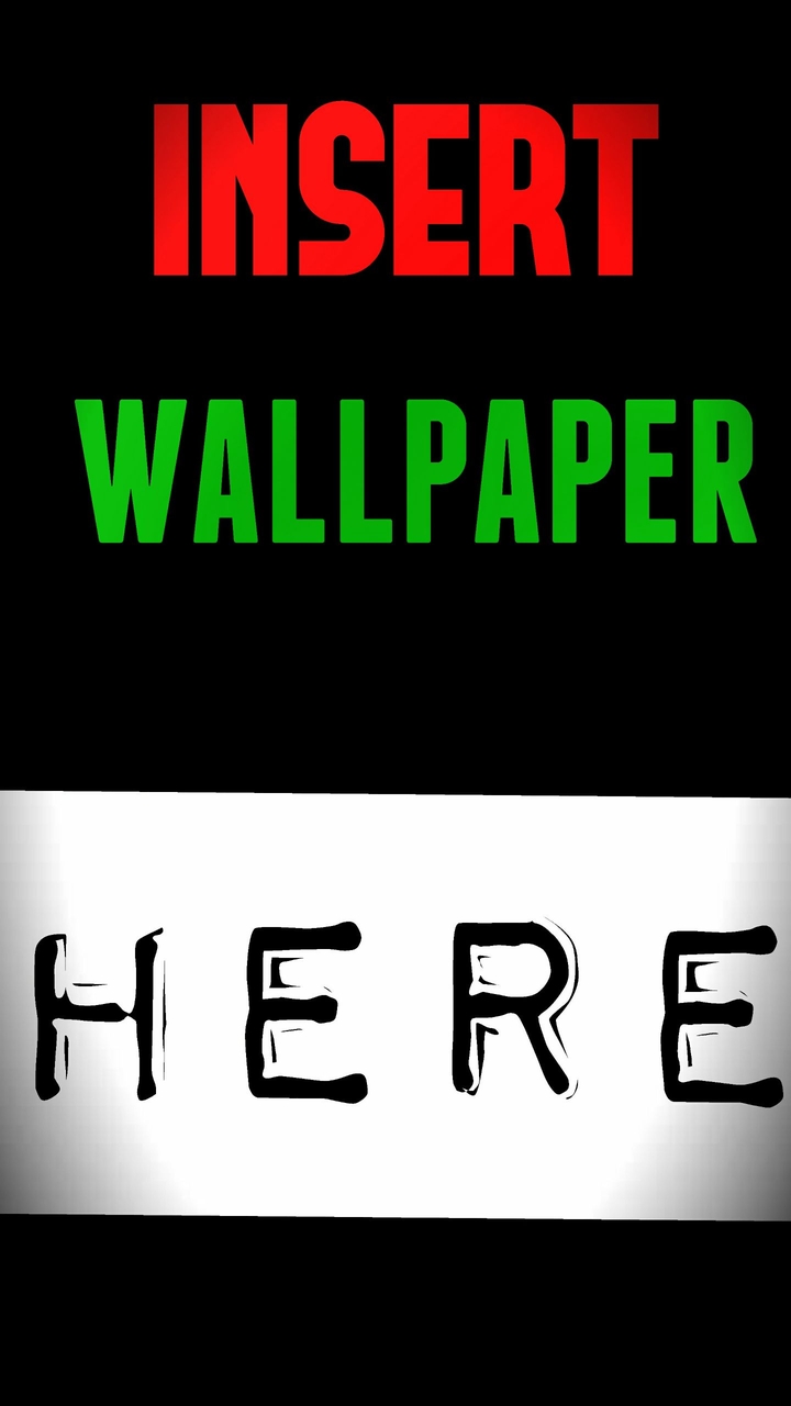 Insert wallpaper