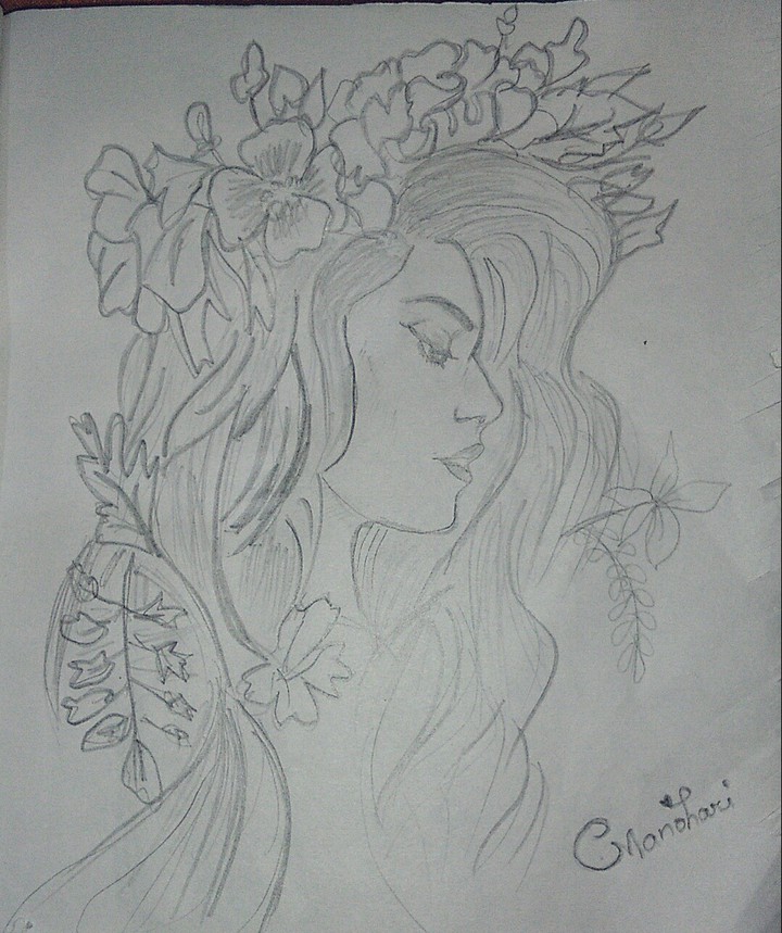 girly drawings by me... ??