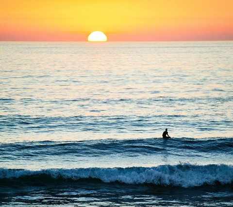 Ocean sunset