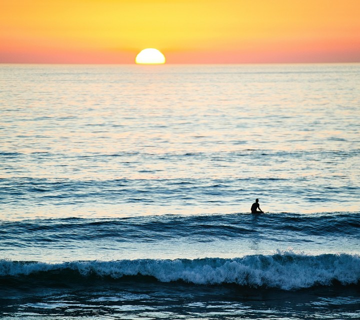 Ocean sunset