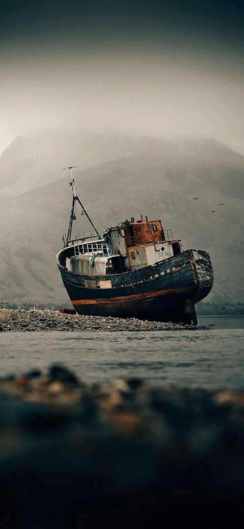 ship, shipwreck wallpapers