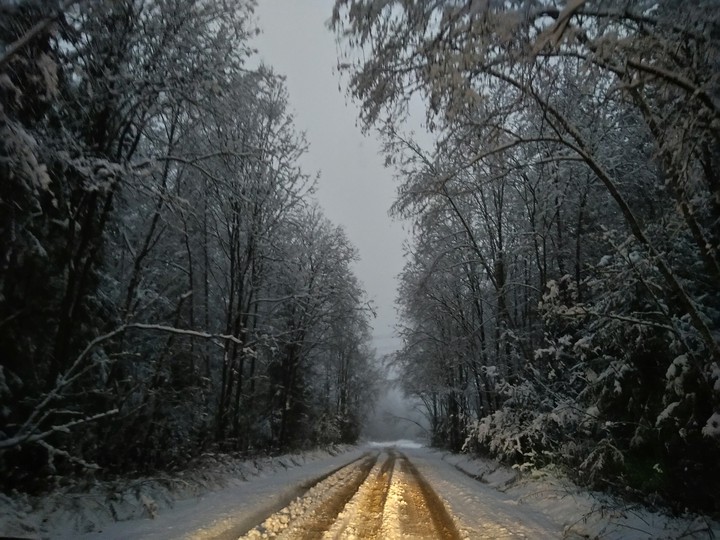 winter road