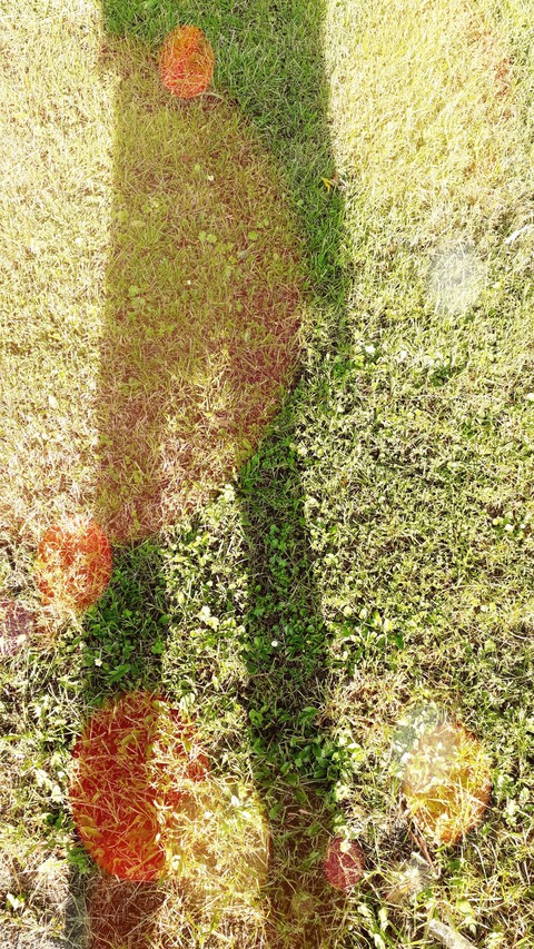 Myself on a parking lot