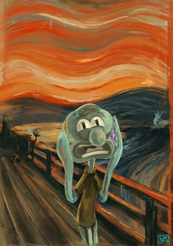 squidward's scream