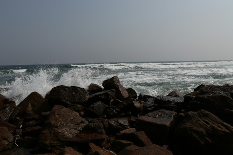 Rocks and the sea ii
