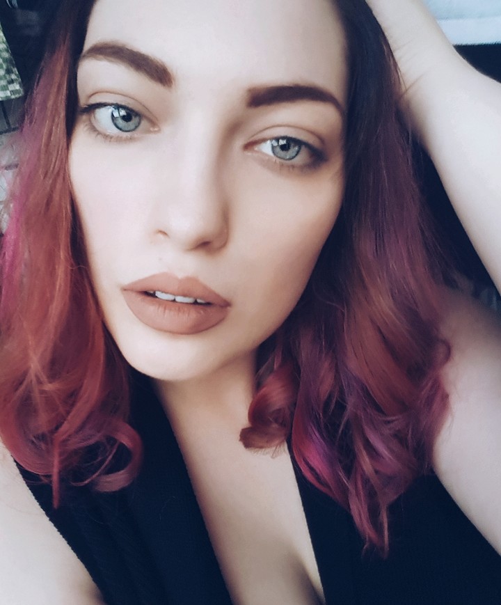 pink hair
