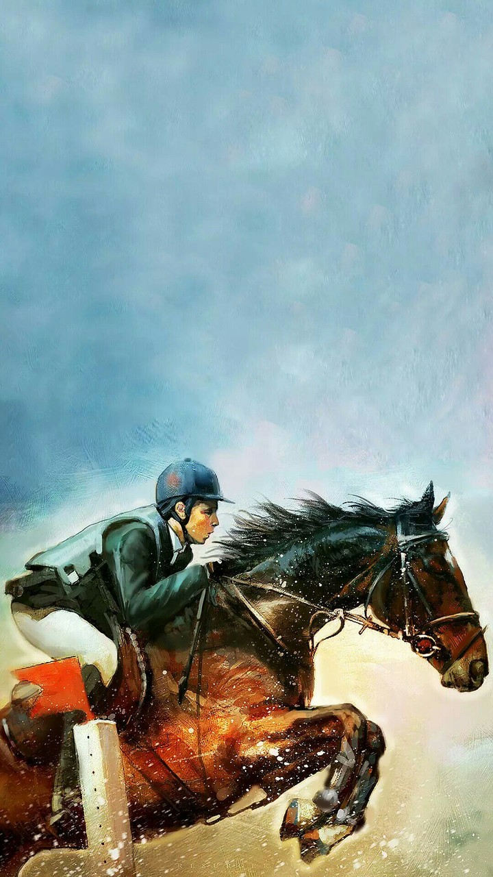 horse riding