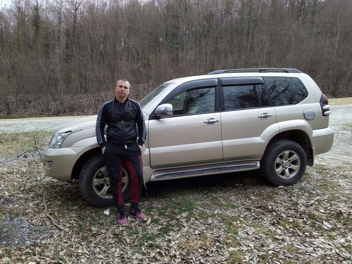 остановка в горах Кавказа