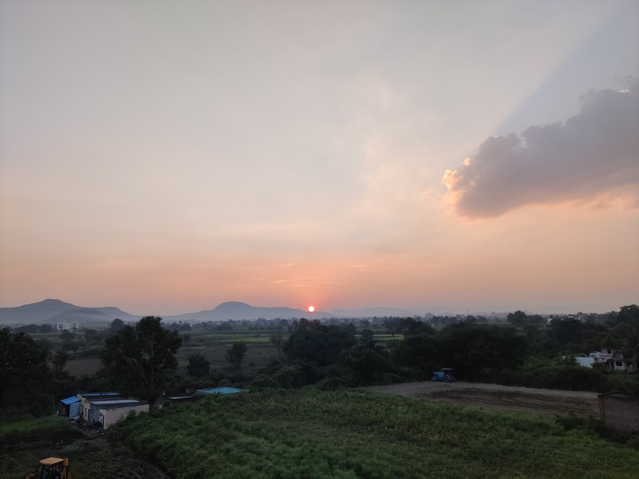 sunset,India