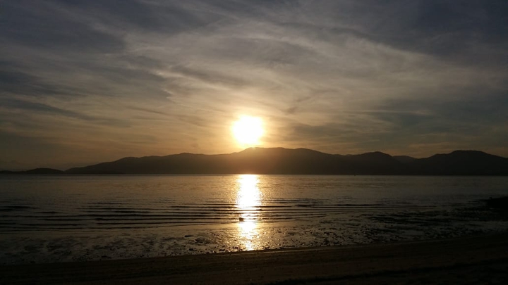 entardecer perfeito