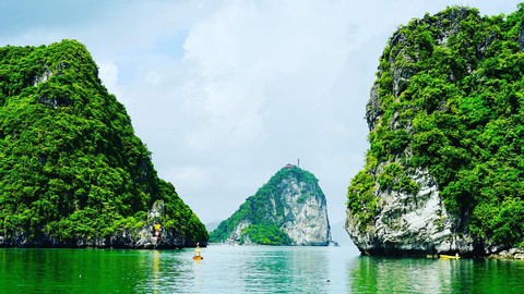 halongbay, lake Hintergrundbilder