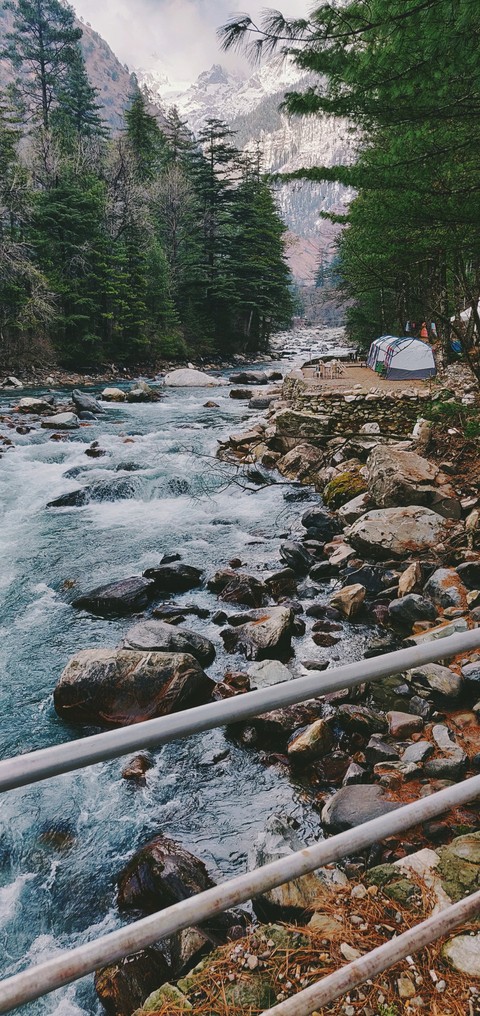 snow river