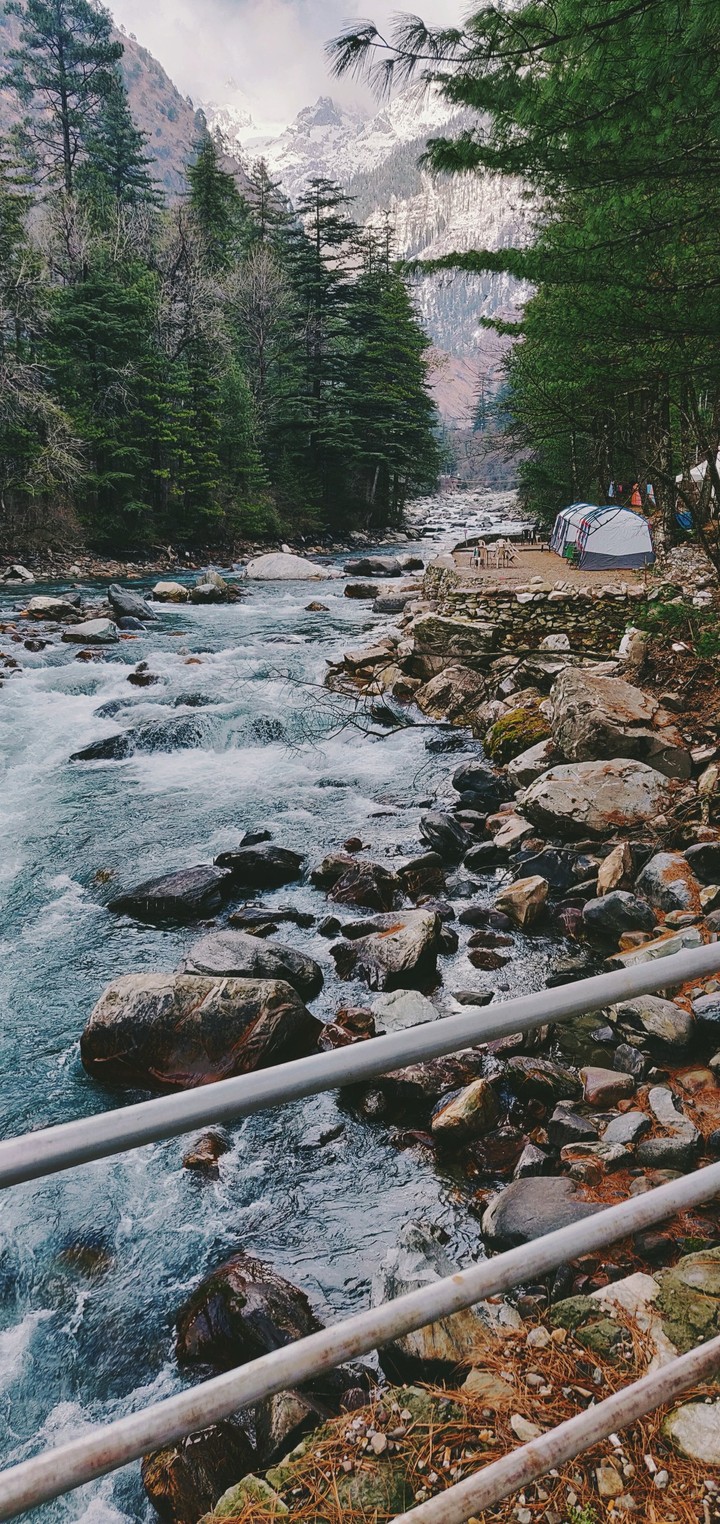 snow river