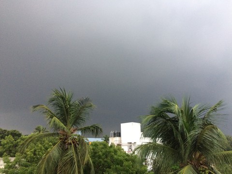 June rains