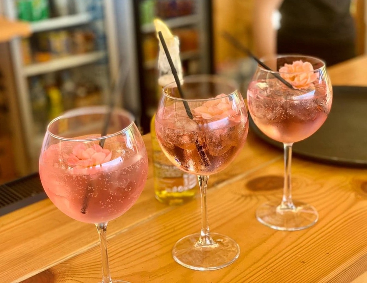 rose lemonade
