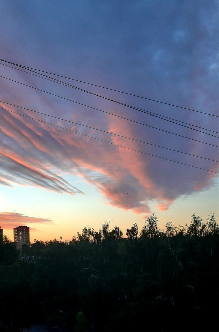 urban sunset