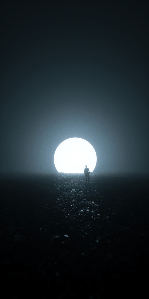 夜景, 地平線桌布