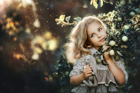 шпалери blond, branch